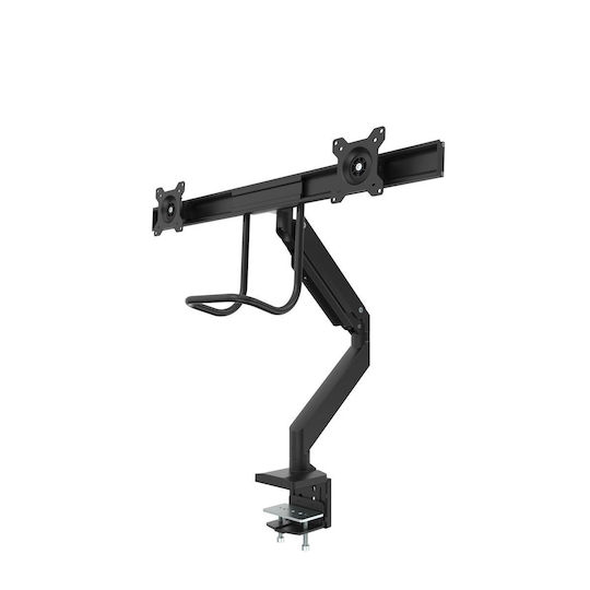 Fellowes Stand Desk Mounted for 2 Monitors up to 32" with Arm (9909301)