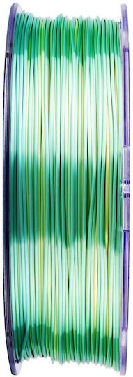Esun eSilk PLA 3D Printer Filament 1.75mm Rainbow 1kg