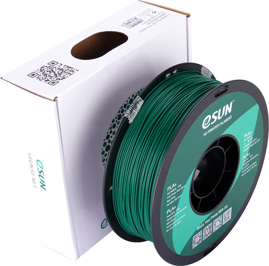 Esun PLA+ 3D Printer Filament 1.75mm Πράσινο 1kg 1τμχ (Spool)