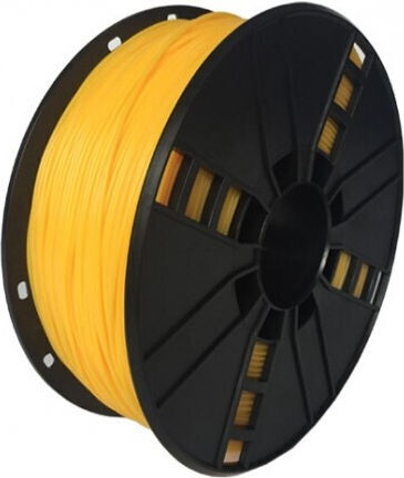 Gembird TPE 3D Printer Filament 1.75mm Yellow 1kg 1τμχ (Spool)