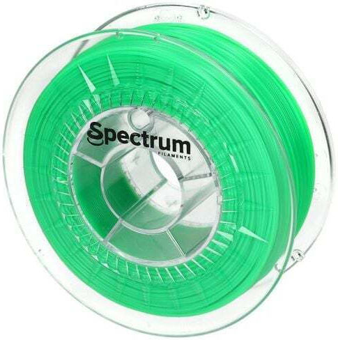 Spectrum PLA 3D Printer Filament 1.75mm Fluorescent Green 1kg 80018 1τμχ (Spool)