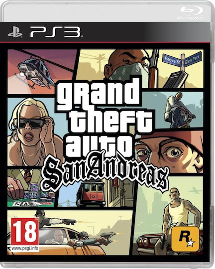GTA San Andreas PS3 Game