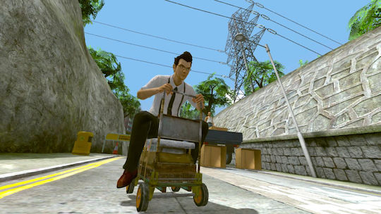 Kung Fu Rider PS3 Spiel