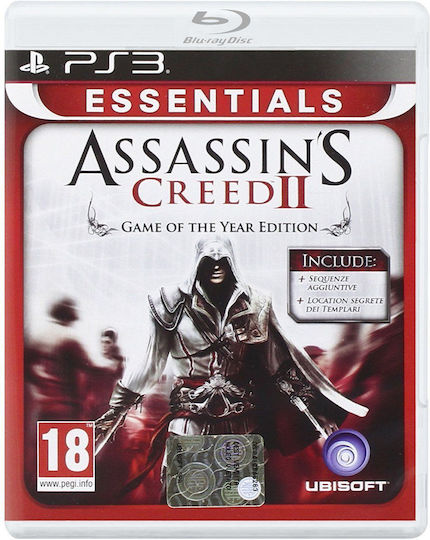 Assassin's Creed II Essentials Game of the Year Edition PS3 Game