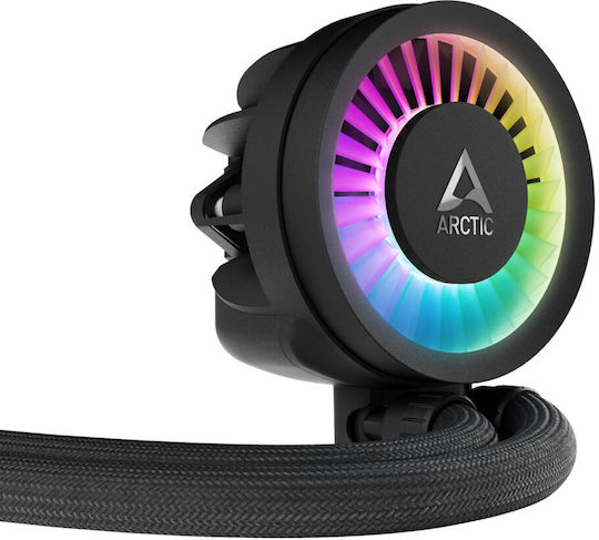 Arctic Liquid Freezer III 360 A-RGB Водно охлаждане на процесор Троен вентилатор 120мм за Socket AM4/AM5/1700 Черна