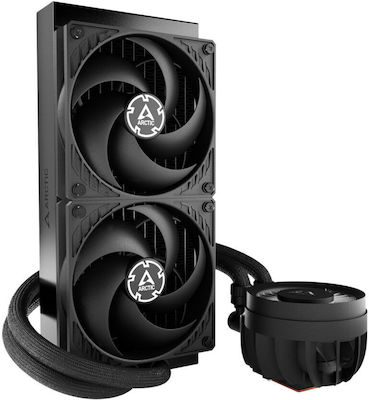 Arctic Liquid Freezer III 240 Black Wasserkühlung für Prozessor Doppelter Ventilator 120mm für Sockel AM4/AM5/1700