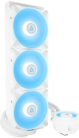 Arctic Liquid Freezer III 420 A-RGB Water Cooling System AIO CPU with 3 Fans 140mm White