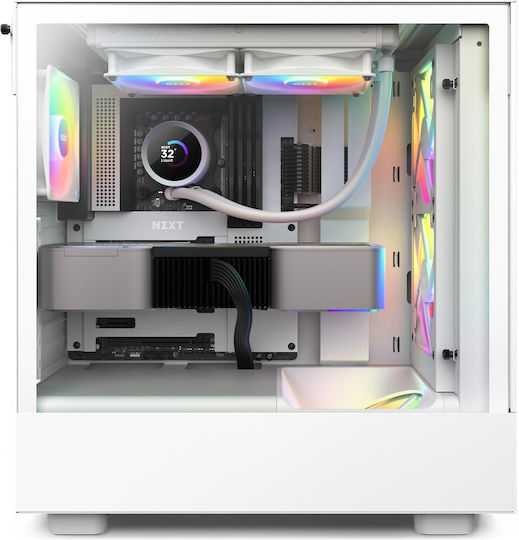 NZXT Kraken 240 RGB Water Cooling AIO CPU With 2 Fans 120mm White