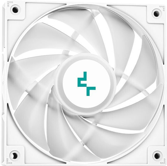 Deepcool LE520 Sisteme De Răcire Cu Apă AIO CPU Cu 2 Ventilatoare 120mm Și Led ARGB Albă