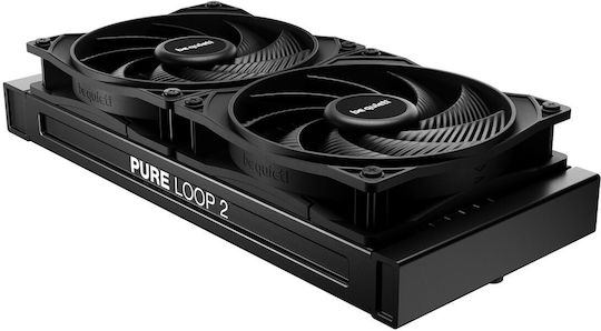 Be Quiet Pure Loop 2 Water Cooling System AIO CPU with 2 120mm Fans and ARGB Lighting