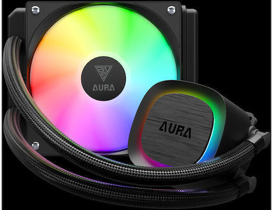 Gamdias AURA GL120 V2 v2 Răcire Cu Lichid AIO CPU Cu 1 Ventilator Unic 120mm Și Led ARGB