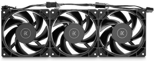 Ekwb EK-Nucleus AIO CR360 Dark Wasserkühlsysteme AIO CPU mit 3 Lüfterabmessung 120mm