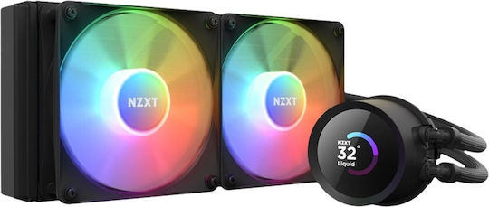 NZXT Kraken 240 Elite RGB Υδρόψυξη AIO CPU με 2 Ανεμιστήρες 120mm