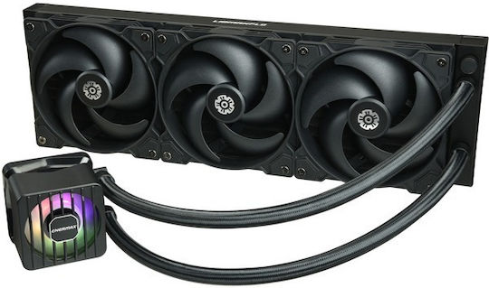 Enermax LIQMAXFLO SR Охлаждане AIO CPU с 3 Вентилатора 120мм и ARGB Осветление