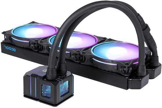 Alphacool Eisbaer Pro HPE Aurora 360 Υδρόψυξη AIO CPU με 3 Ανεμιστήρες 120mm και ARGB Φωτισμό