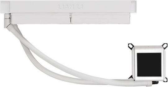 Lian Li GALAHAD II LCD 280 Water Cooling AIO CPU With 2 120mm Fans And White ARGB Lighting