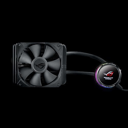 Asus ROG Ryuo 120 Wasserkühlsysteme AIO CPU mit 1 Lüfter 120mm und RGB Beleuchtung