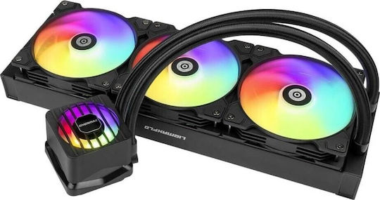 Enermax LIQMAXFLO Water Cooling System AIO CPU With 3 Fans 140mm And ARGB Lighting