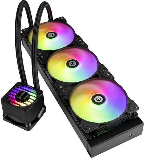 Enermax LIQMAXFLO Water Cooling System AIO CPU With 3 Fans 140mm And ARGB Lighting