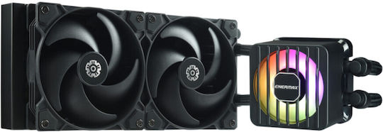 Enermax LIQMAXFLO SR CPU Water Cooling Dual Fan 120mm for Socket AM4/AM5/1700/1200/115x with ARGB Lighting