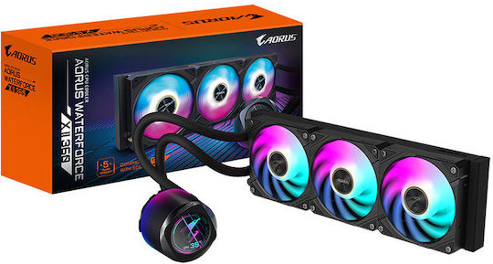 Gigabyte Aorus Waterforce X II 240 Water Cooling AIO CPU With 2 120mm Fans And ARGB Lighting