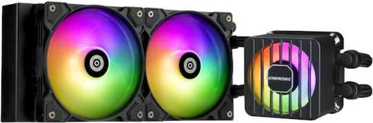 Enermax LIQMAXFLO 240 CPU Water Cooling Dual Fan 120mm for Socket AM4/AM5/1700/1200/115x with ARGB Lighting