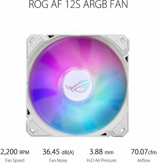 Asus ROG Ryuo III 240 ARGB Охлаждане AIO CPU с 2 Вентилатора 120mm Бял