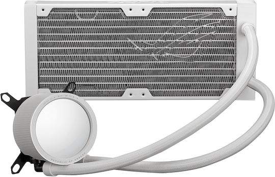Asus ROG Ryuo III 240 ARGB Охлаждане AIO CPU с 2 Вентилатора 120mm Бял