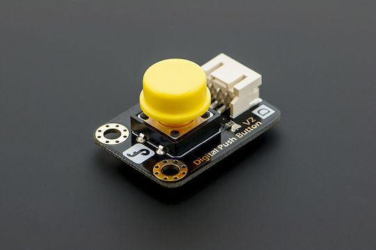 DFRobot Gravity:Digital Push Button Κίτρινο