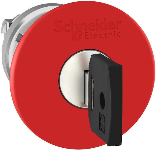 Schneider Electric Harmony XB4 On-Off switch Key Switch latching Red 1pcs