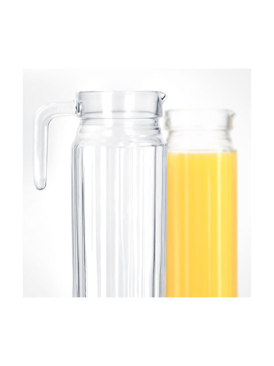 Kadax Κανάτα Σερβιρίσματος Γυάλινη 1100ml
