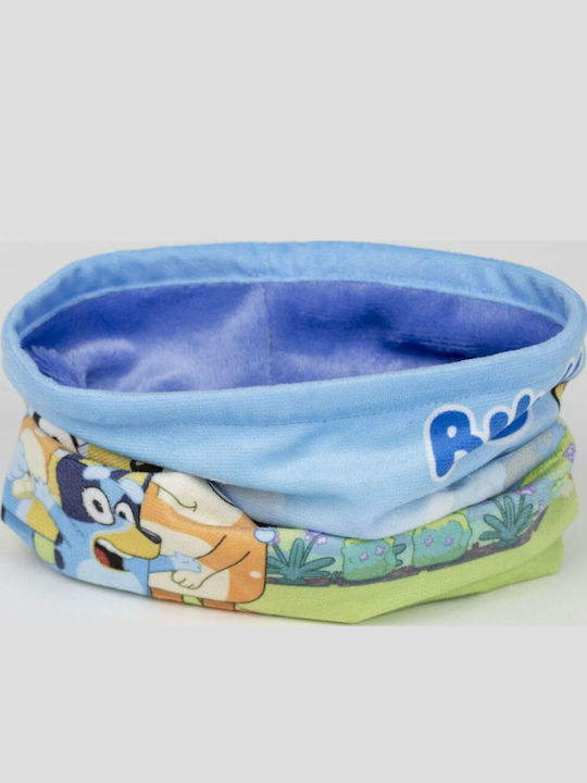 Kinder Schal Stoff Blau