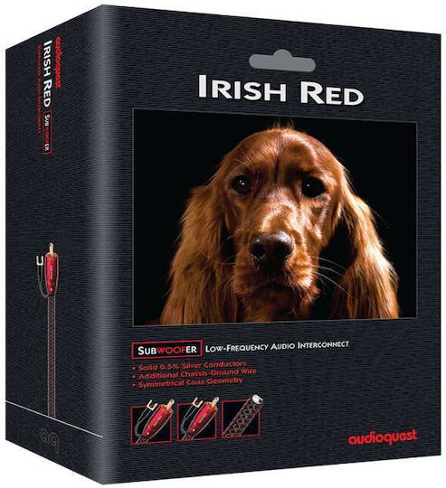 Audioquest Irish Red Kabel RCA-Stecker - RCA-Stecker 2m