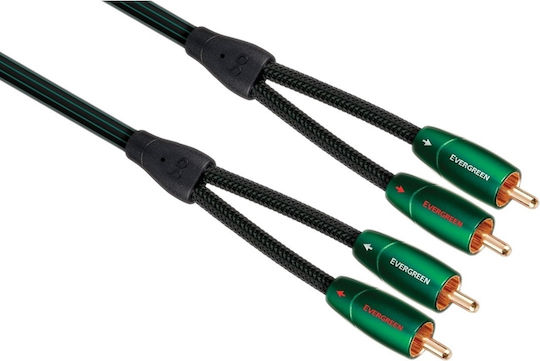 Audioquest Evergreen Cable RCA male - RCA male 0.6m