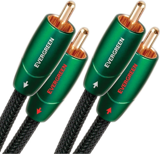 Audioquest Evergreen Cable RCA male - RCA male 0.6m