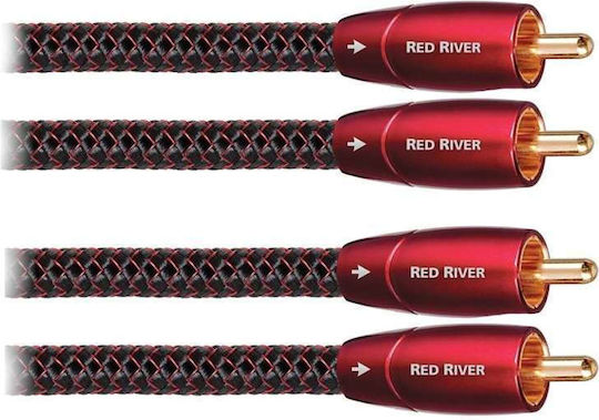 Audioquest Red River Cable RCA мъжки - RCA мъжки 0.75м