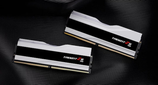 G.Skill Trident Z5 RGB 64GB DDR5 RAM cu 2 module (2x32GB) și