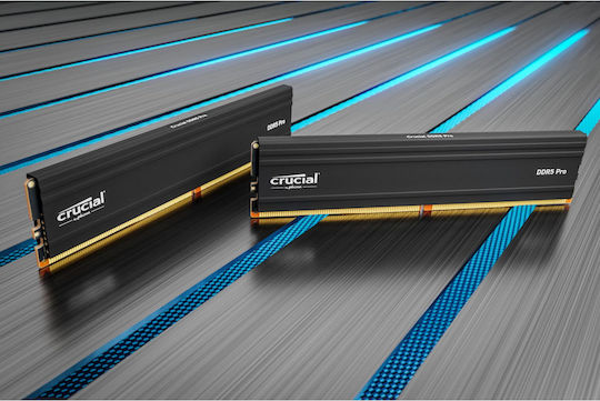 Crucial 32GB DDR5 RAM mit 2 Modulen (2x16GB) und Geschwindigkeit 6000 für Schreibtisch