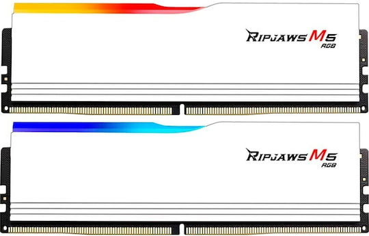 メモリー G.SKILL Ripjaws M5 RGB DDR5 48GBx2 96GB G.SKILL Ripjaws M5 RGB 96GB (2x48GB) DDR5 6400MHz F5
