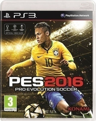 Pro Evolution Soccer 2016 PS3 Game (Used)