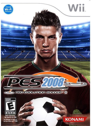 Pro Evolution Soccer 2008 Wii Game (Used)