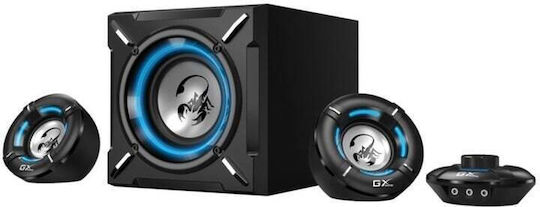 Genius SW-G2.1 1000 2.0 Speakers 10W Black