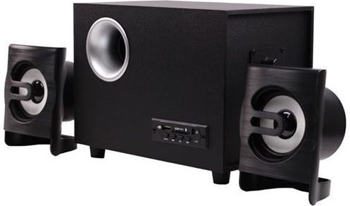 2.1 Wireless Speakers with Bluetooth 10W Black