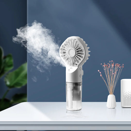 Techsuit Ανεμιστηράκι Χειρός USB Λευκό