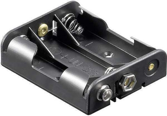 Goobay 3x Aa Battery Basket 6f22 Connector 11984