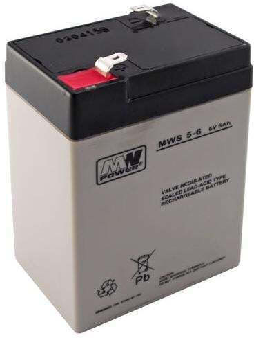 MPL MWS 5-6 Μπαταρία UPS με Χωρητικότητα 5Ah και Τάση 6V 1τμχ