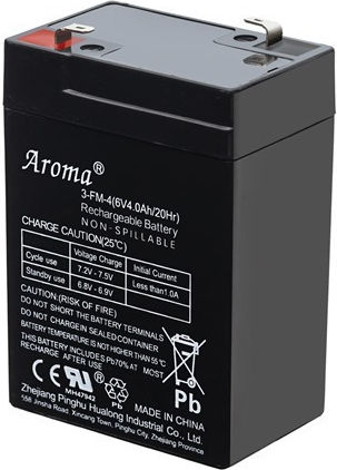 UPS Battery with Capacity 4Ah and Voltage 6V 1pcs