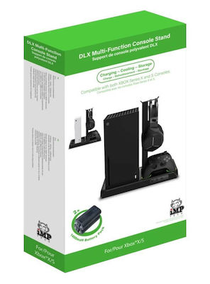 Imp Tech Dlx Multi Function Charger Tower for Xbox / Xbox Series in Black color