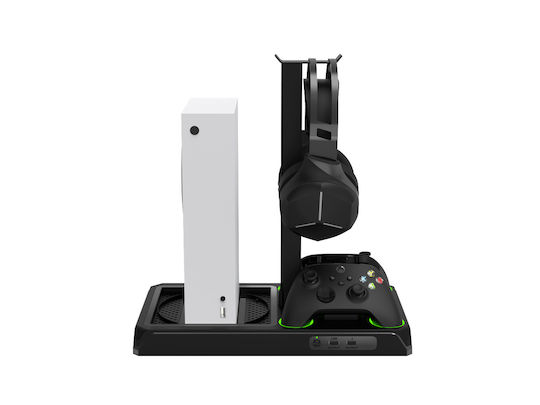 Imp Tech Dlx Multi Function Charger Tower Stație de încărcare pentru 1 controller XBOX / Xbox Series X/S cu iluminare LED Negru