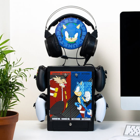 Numskull Gaming Locker Βάση για 4 χειριστήρια Xbox / PC / PS4 / XBOX One / Switch / PS5 / Xbox Series X/S Sonic the Hedgehog Πολύχρωμη